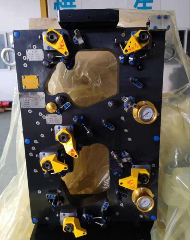 雙工位閥體臥加夾具